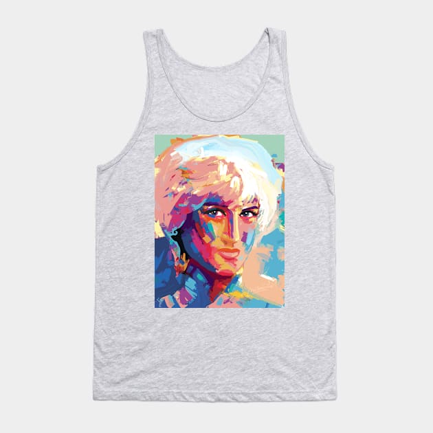 princess diana Tank Top by mailsoncello